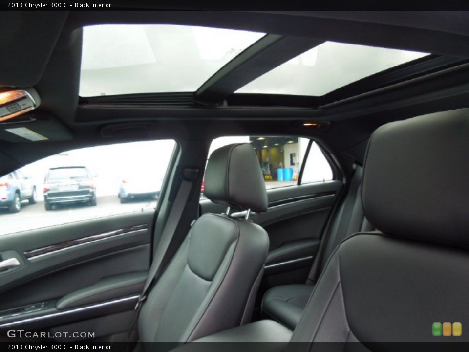 Black Interior Sunroof for the 2013 Chrysler 300 C #70077341