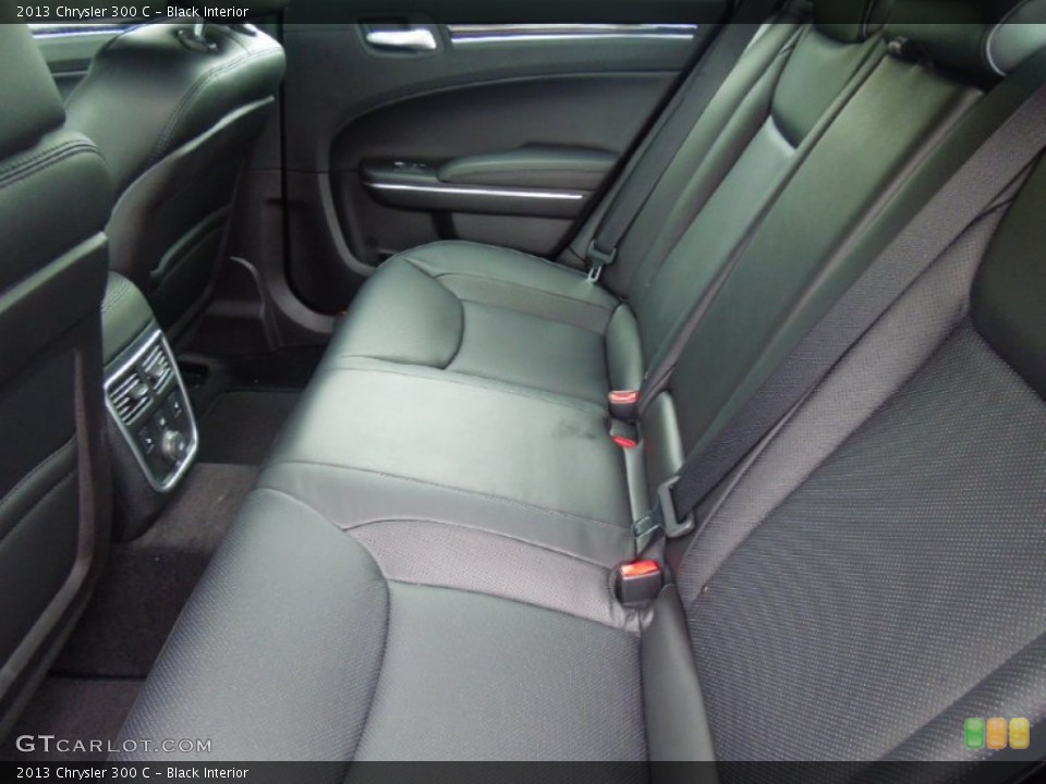 Black Interior Rear Seat for the 2013 Chrysler 300 C #70077383