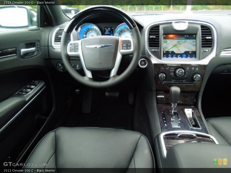 Black Interior Dashboard for the 2013 Chrysler 300 C #70077389