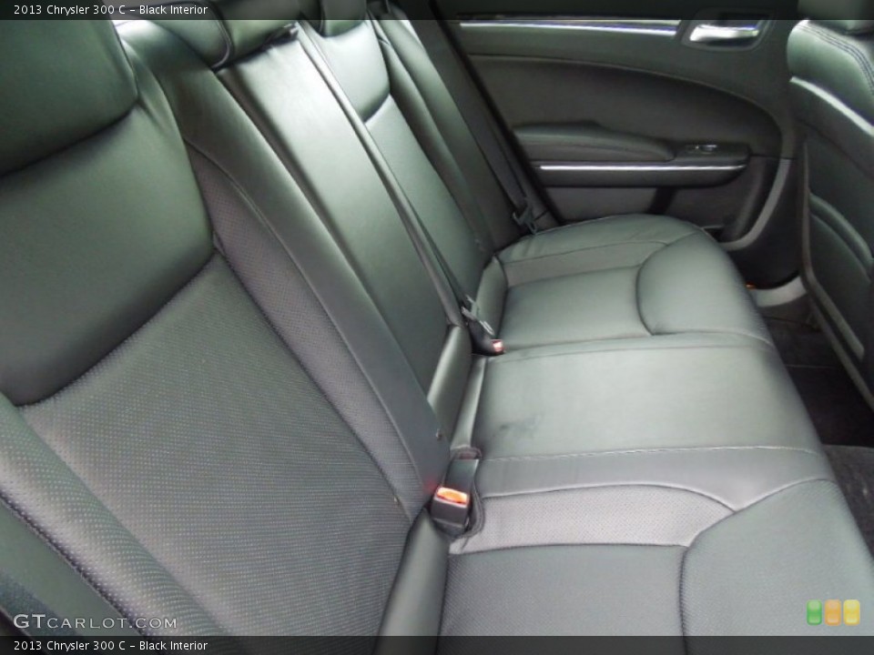 Black Interior Rear Seat for the 2013 Chrysler 300 C #70077417