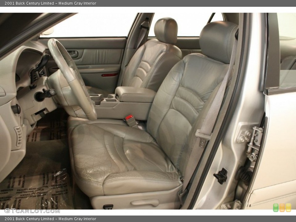 Medium Gray Interior Front Seat for the 2001 Buick Century Limited #70078151