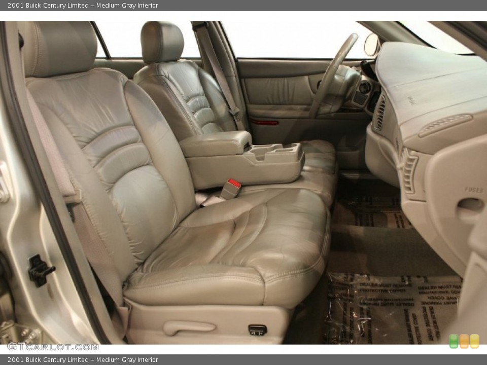 Medium Gray Interior Photo for the 2001 Buick Century Limited #70078184