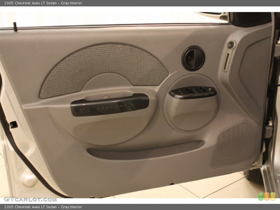 Gray Interior Door Panel for the 2005 Chevrolet Aveo LT Sedan #70079197