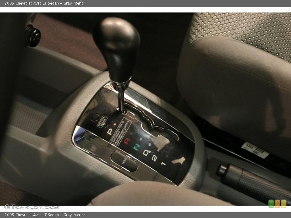 Gray Interior Transmission for the 2005 Chevrolet Aveo LT Sedan #70079218