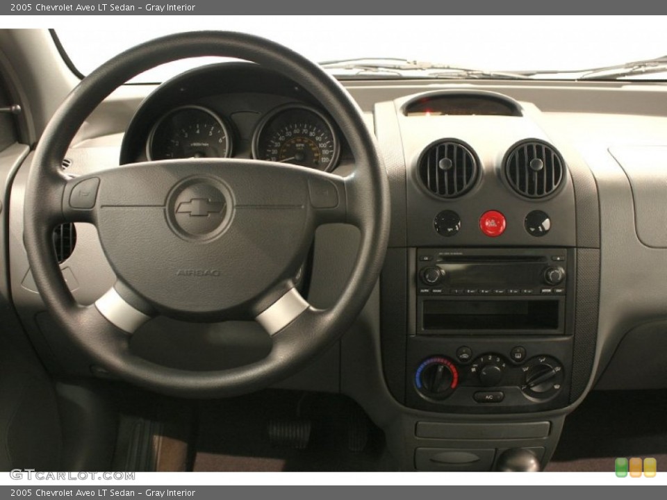 Gray Interior Dashboard for the 2005 Chevrolet Aveo LT Sedan #70079233