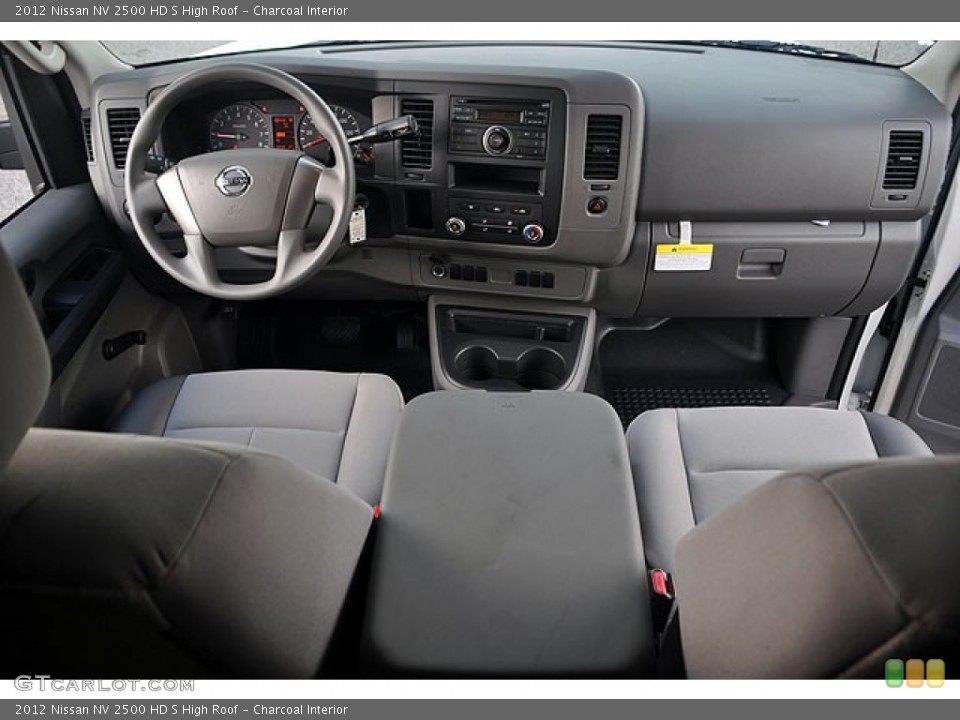 Charcoal Interior Photo for the 2012 Nissan NV 2500 HD S High Roof #70083698