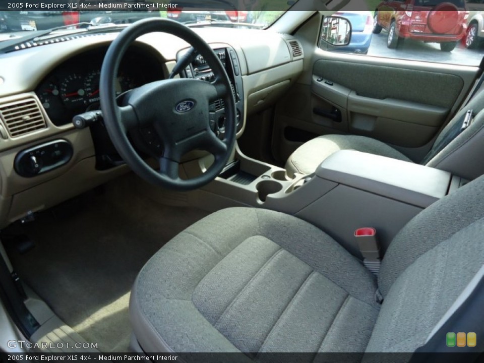 Medium Parchment Interior Prime Interior for the 2005 Ford Explorer XLS 4x4 #70086591