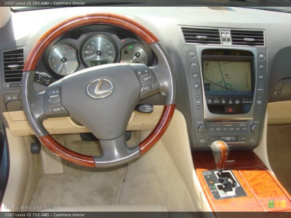 Cashmere Interior Dashboard for the 2007 Lexus GS 350 AWD #70088793