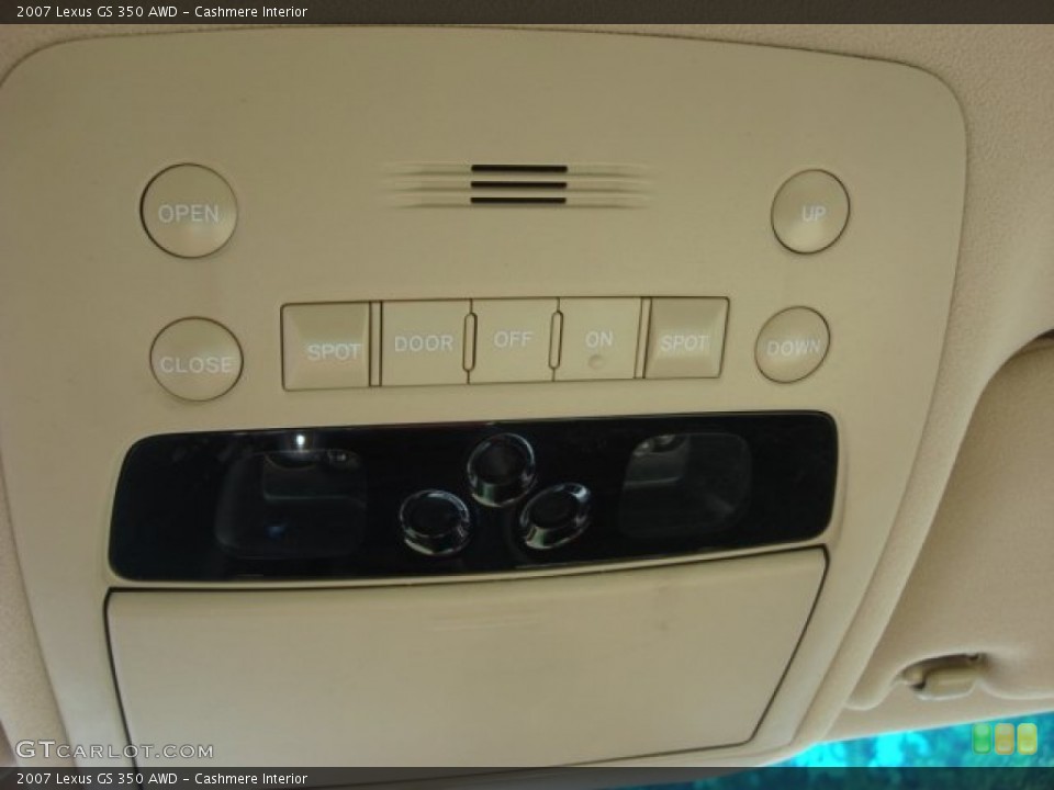 Cashmere Interior Controls for the 2007 Lexus GS 350 AWD #70088865