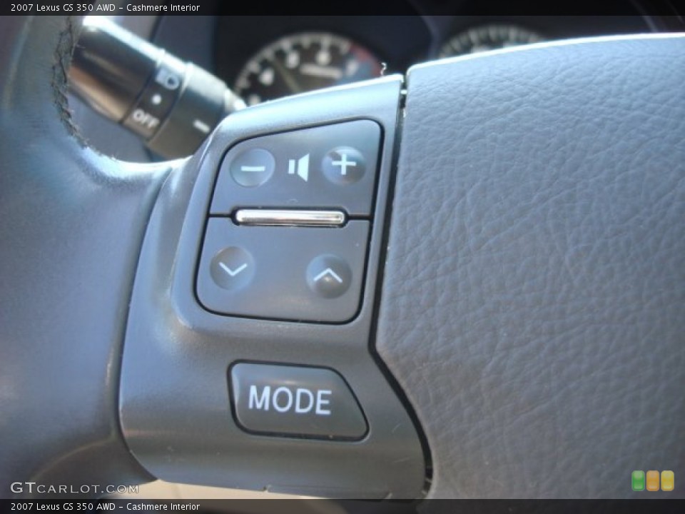 Cashmere Interior Controls for the 2007 Lexus GS 350 AWD #70088874