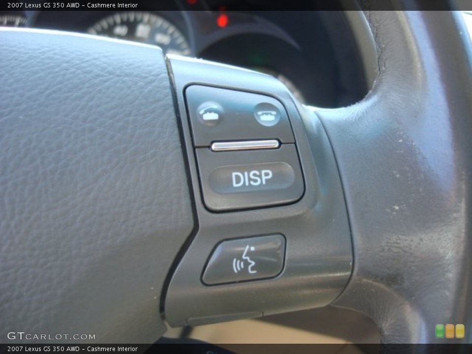 Cashmere Interior Controls for the 2007 Lexus GS 350 AWD #70088883