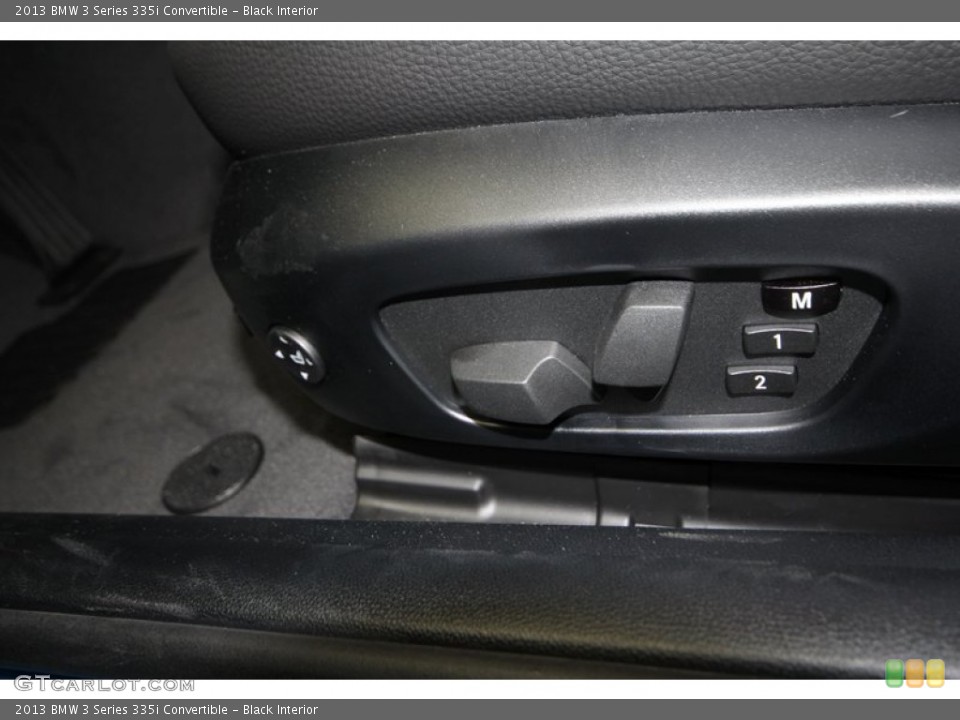 Black Interior Controls for the 2013 BMW 3 Series 335i Convertible #70089888