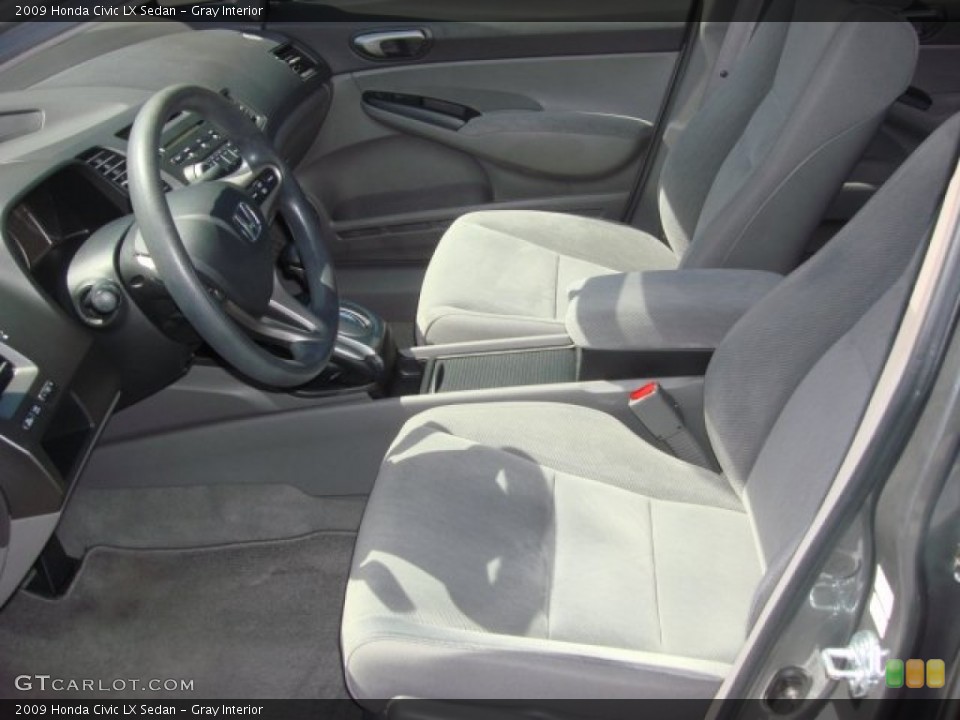 Gray Interior Photo for the 2009 Honda Civic LX Sedan #70090746