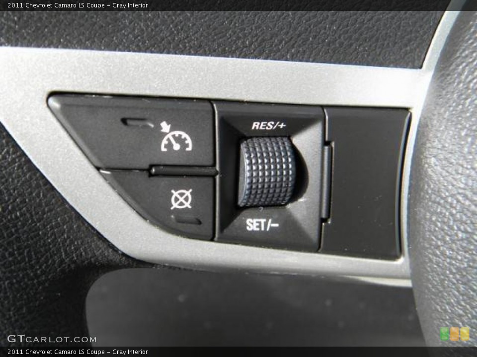 Gray Interior Controls for the 2011 Chevrolet Camaro LS Coupe #70093914