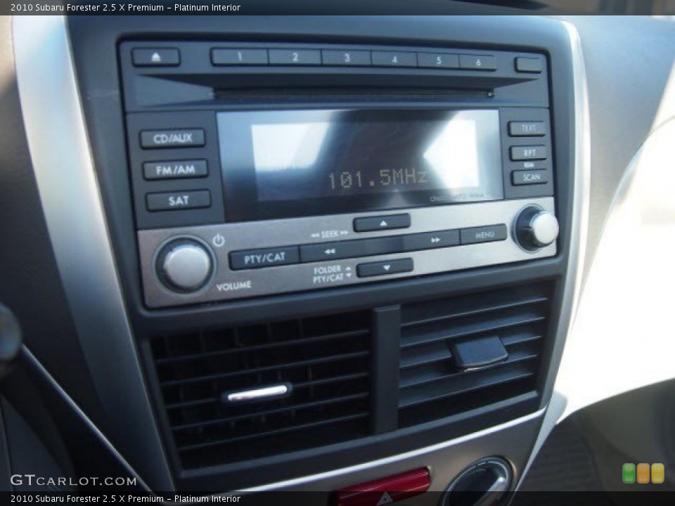 Platinum Interior Audio System for the 2010 Subaru Forester 2.5 X Premium #70095501