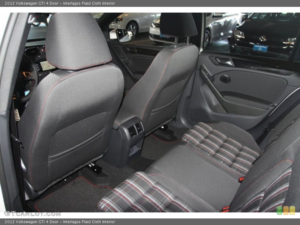 Interlagos Plaid Cloth Interior Photo for the 2013 Volkswagen GTI 4 Door #70098324