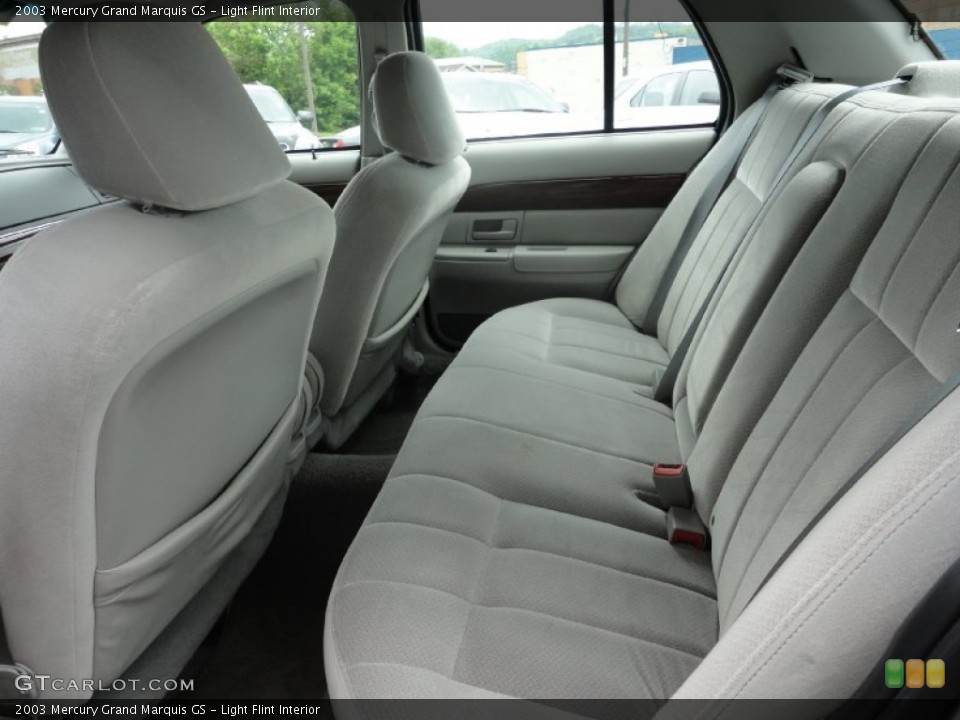 Light Flint Interior Rear Seat for the 2003 Mercury Grand Marquis GS #70099077