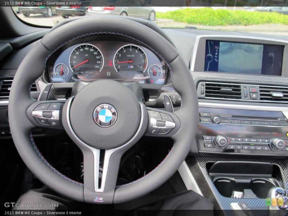 Silverstone II Interior Steering Wheel for the 2013 BMW M6 Coupe #70102071