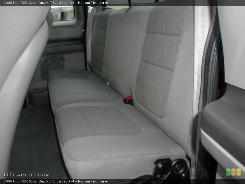 Medium Flint Interior Rear Seat for the 2006 Ford F350 Super Duty XLT SuperCab 4x4 #70102350
