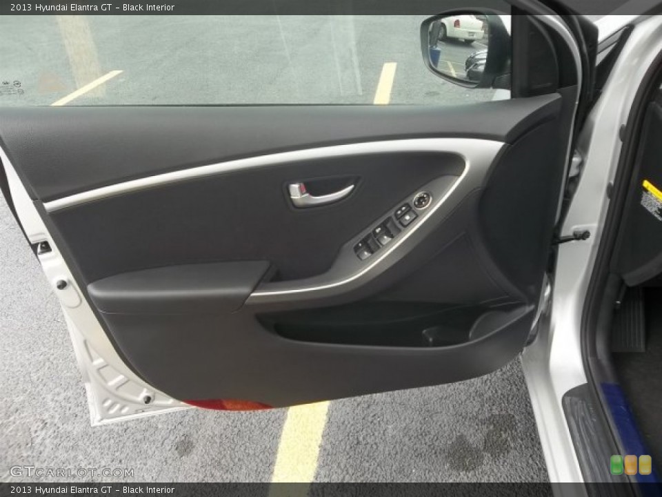Black Interior Door Panel for the 2013 Hyundai Elantra GT #70103010