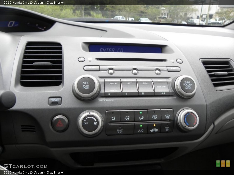 Gray Interior Audio System for the 2010 Honda Civic LX Sedan #70103267