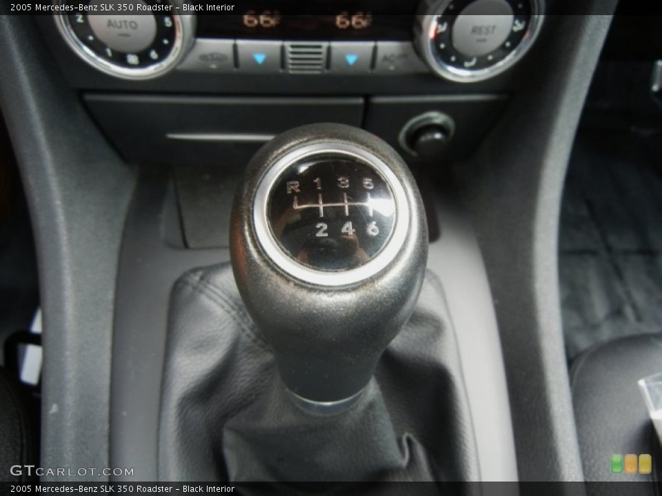 Black Interior Transmission for the 2005 Mercedes-Benz SLK 350 Roadster #70107129