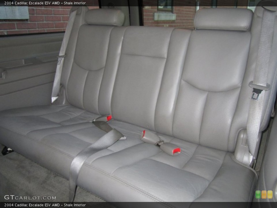 Shale Interior Rear Seat for the 2004 Cadillac Escalade ESV AWD #70107525