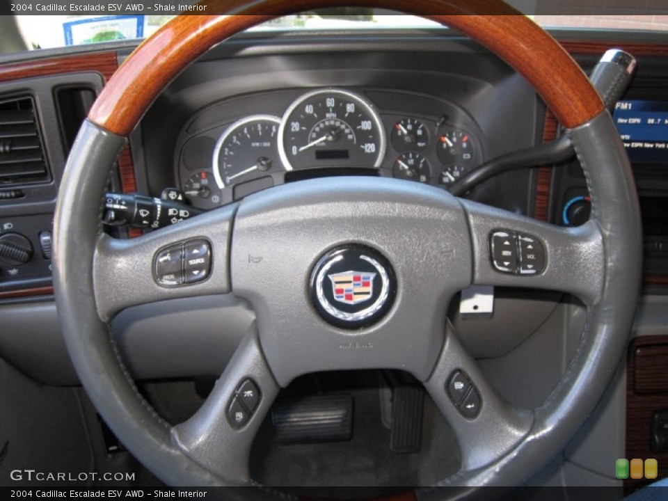 Shale Interior Steering Wheel for the 2004 Cadillac Escalade ESV AWD #70107567
