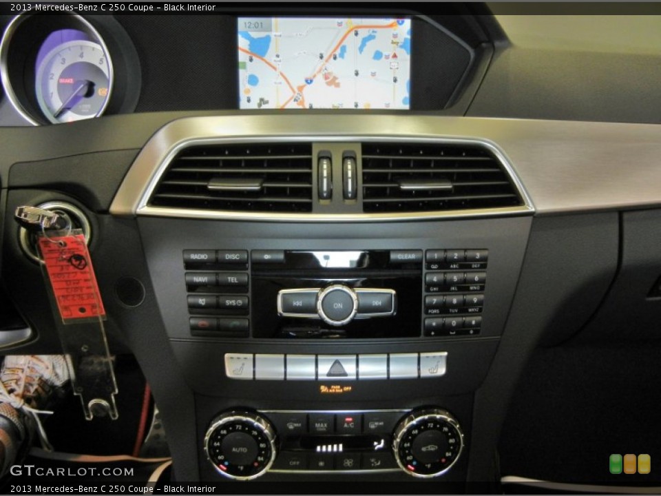 Black Interior Controls for the 2013 Mercedes-Benz C 250 Coupe #70107834