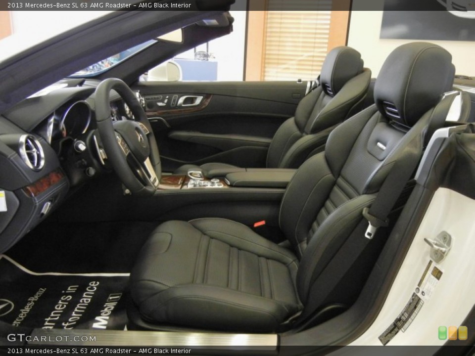 AMG Black Interior Photo for the 2013 Mercedes-Benz SL 63 AMG Roadster #70107891