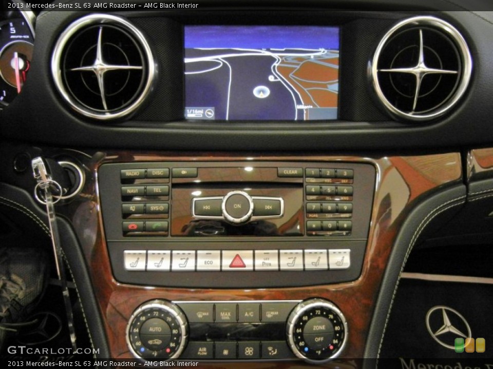 AMG Black Interior Controls for the 2013 Mercedes-Benz SL 63 AMG Roadster #70107921