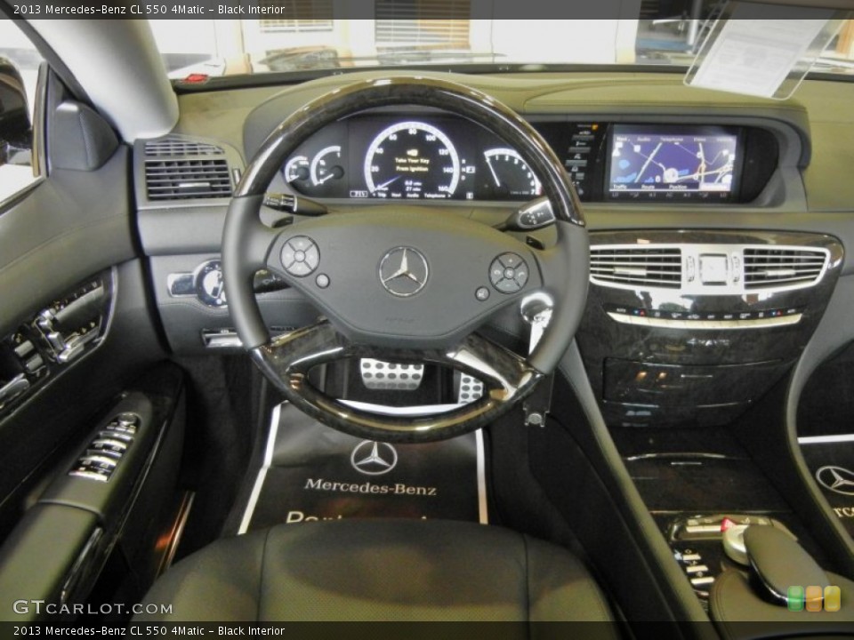 Black Interior Dashboard for the 2013 Mercedes-Benz CL 550 4Matic #70108128