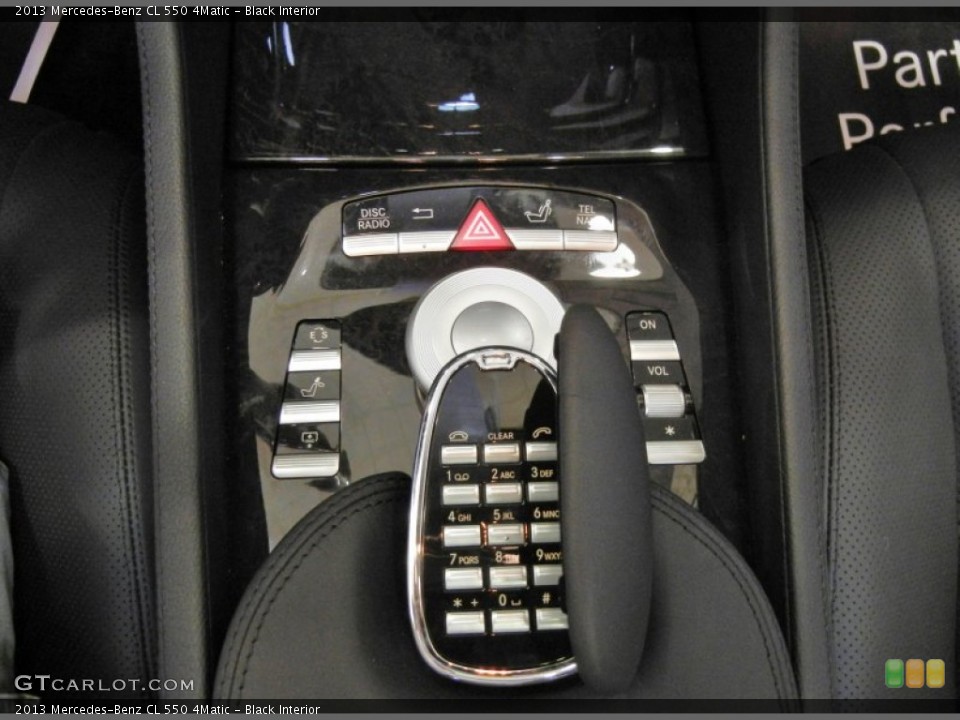 Black Interior Controls for the 2013 Mercedes-Benz CL 550 4Matic #70108152