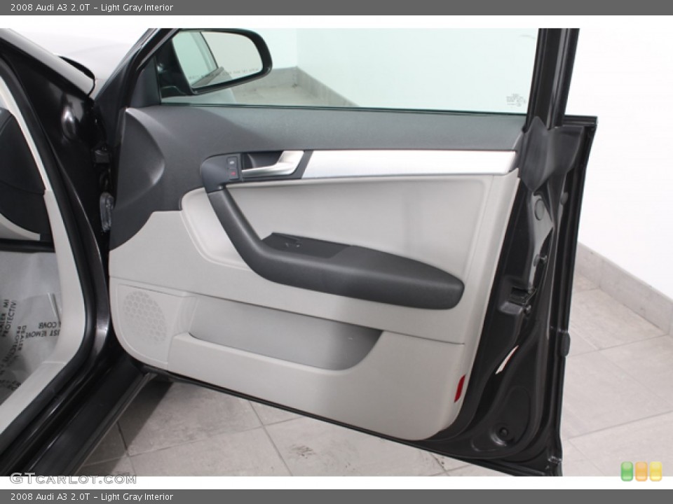 Light Gray Interior Door Panel for the 2008 Audi A3 2.0T #70112307