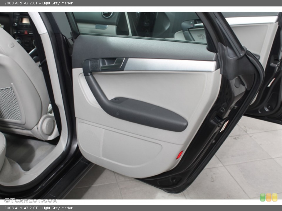 Light Gray Interior Door Panel for the 2008 Audi A3 2.0T #70112316