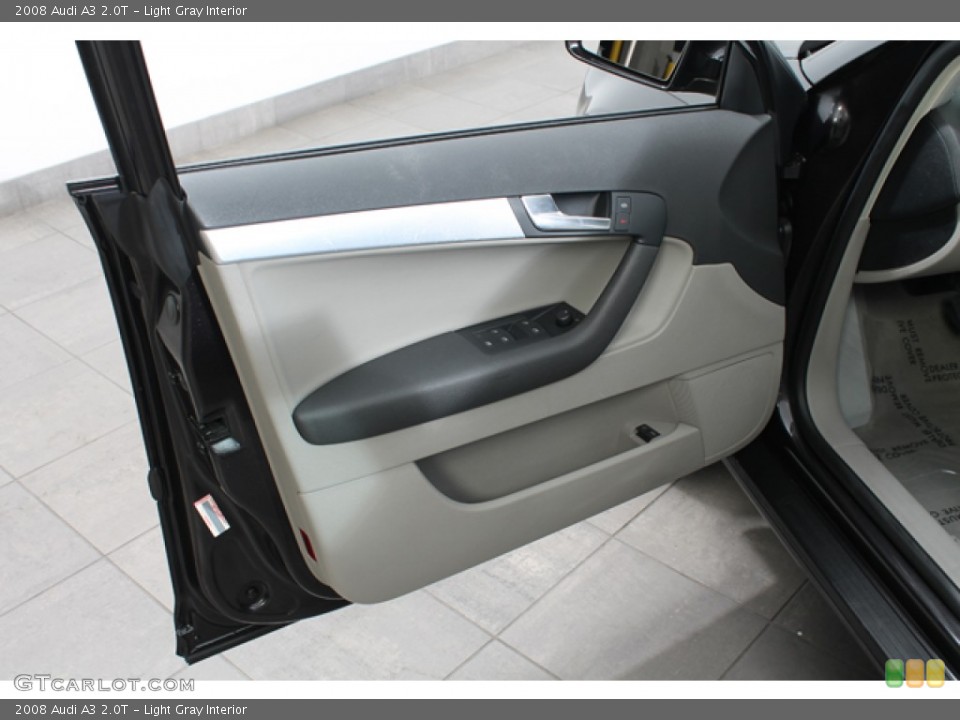 Light Gray Interior Door Panel for the 2008 Audi A3 2.0T #70112337