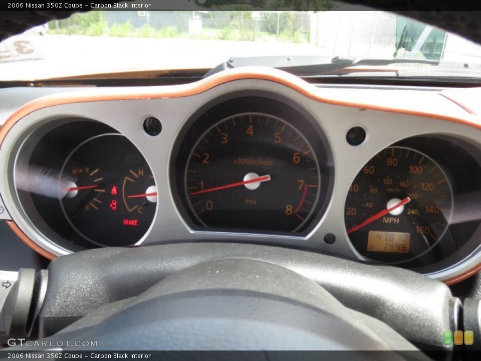 Carbon Black Interior Gauges for the 2006 Nissan 350Z Coupe #70112985