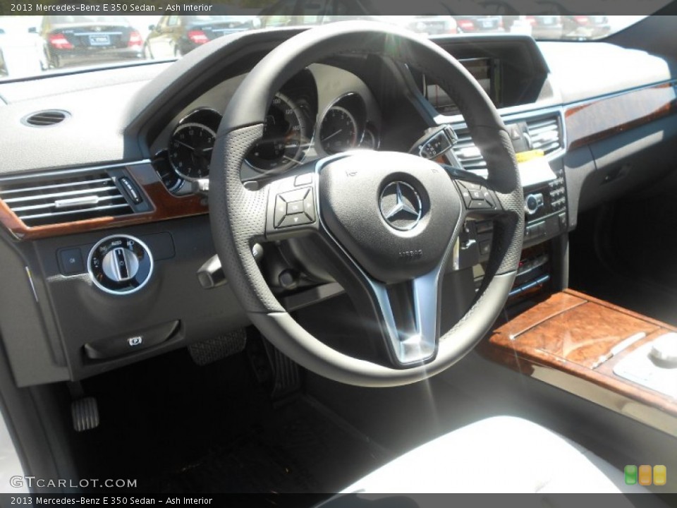 Ash Interior Steering Wheel for the 2013 Mercedes-Benz E 350 Sedan #70114623