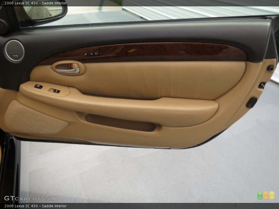 Saddle Interior Door Panel for the 2006 Lexus SC 430 #70115361
