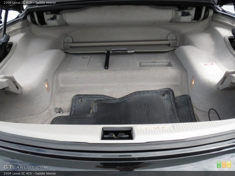 Saddle Interior Trunk for the 2006 Lexus SC 430 #70115397