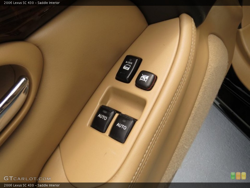 Saddle Interior Controls for the 2006 Lexus SC 430 #70115418