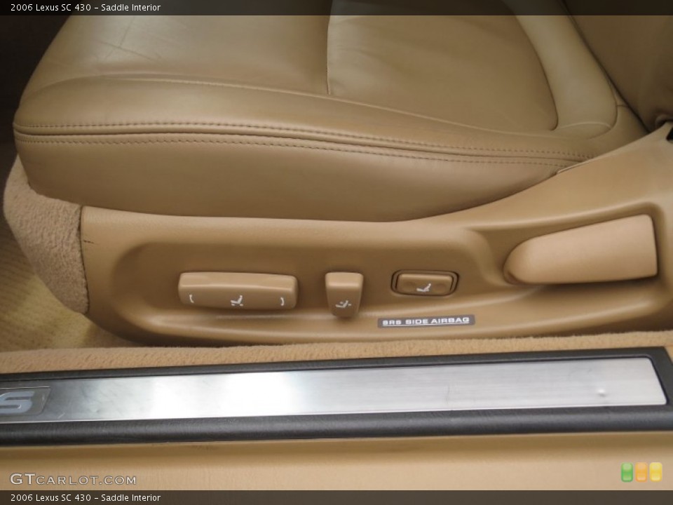 Saddle Interior Controls for the 2006 Lexus SC 430 #70115436