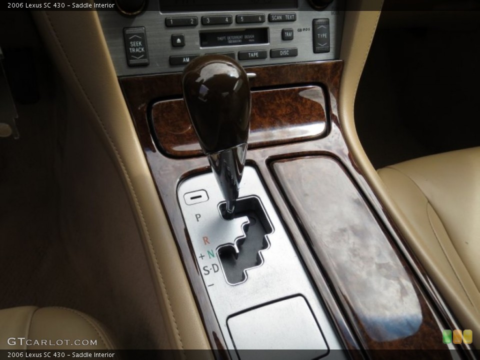 Saddle Interior Transmission for the 2006 Lexus SC 430 #70115484