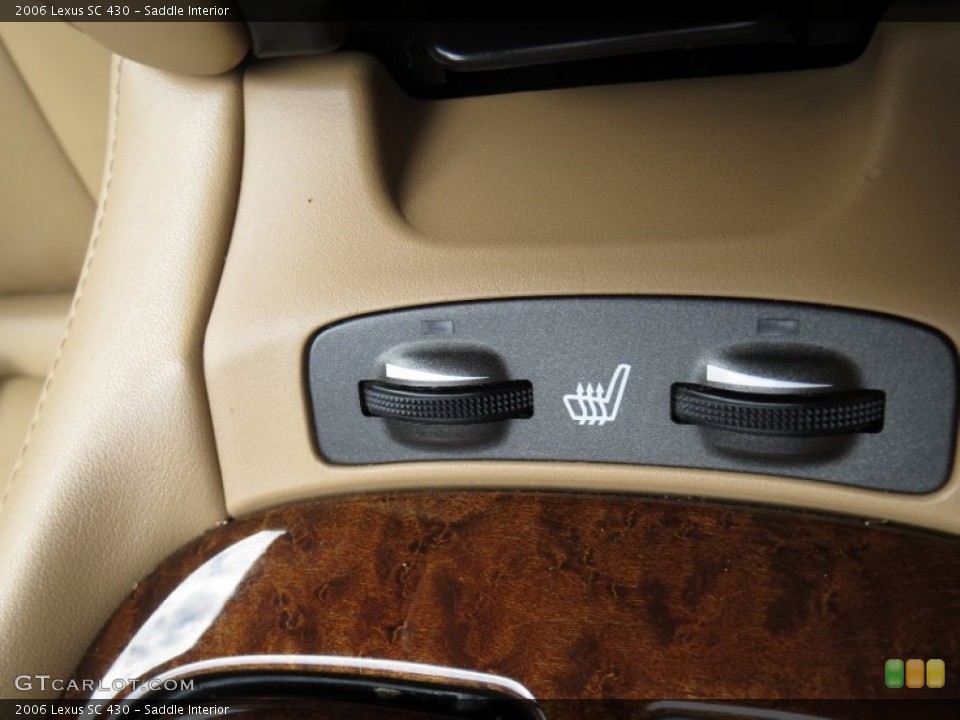 Saddle Interior Controls for the 2006 Lexus SC 430 #70115499