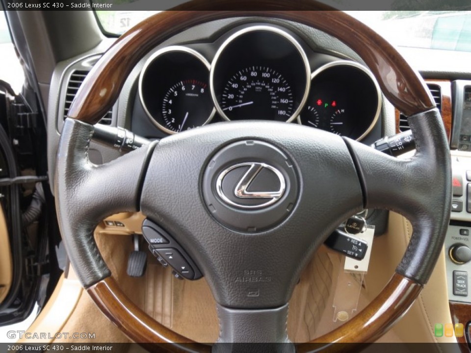 Saddle Interior Steering Wheel for the 2006 Lexus SC 430 #70115508