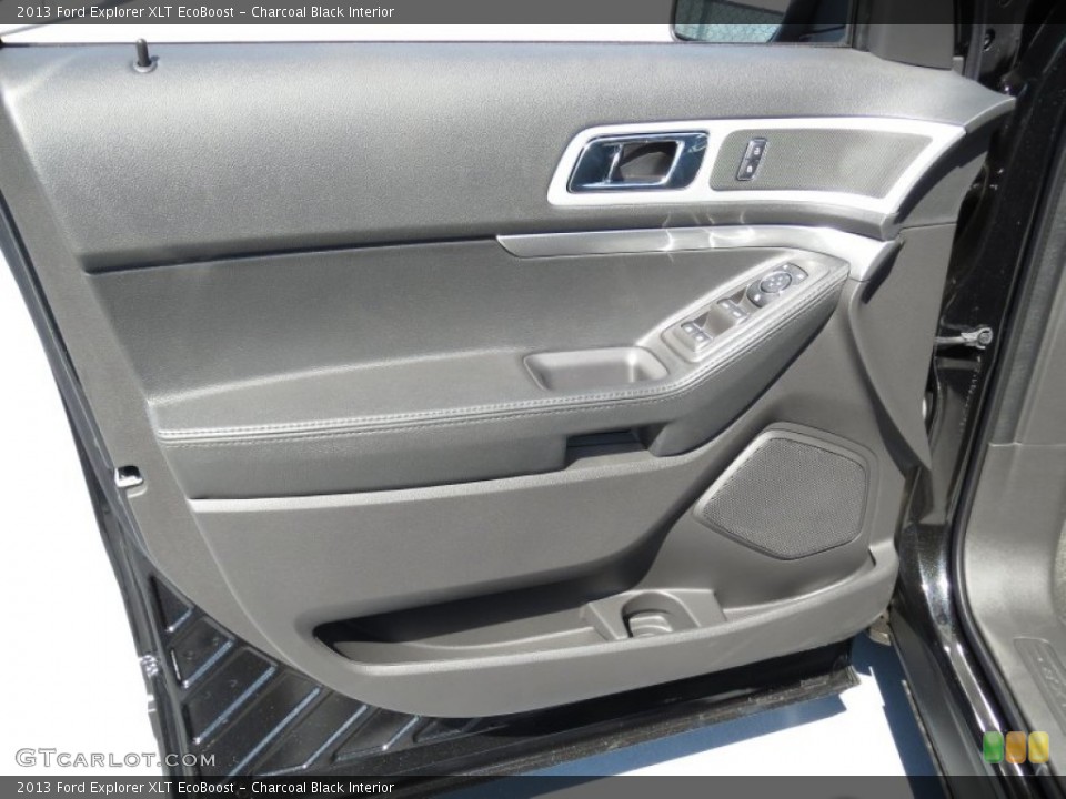 Charcoal Black Interior Door Panel for the 2013 Ford Explorer XLT EcoBoost #70116381