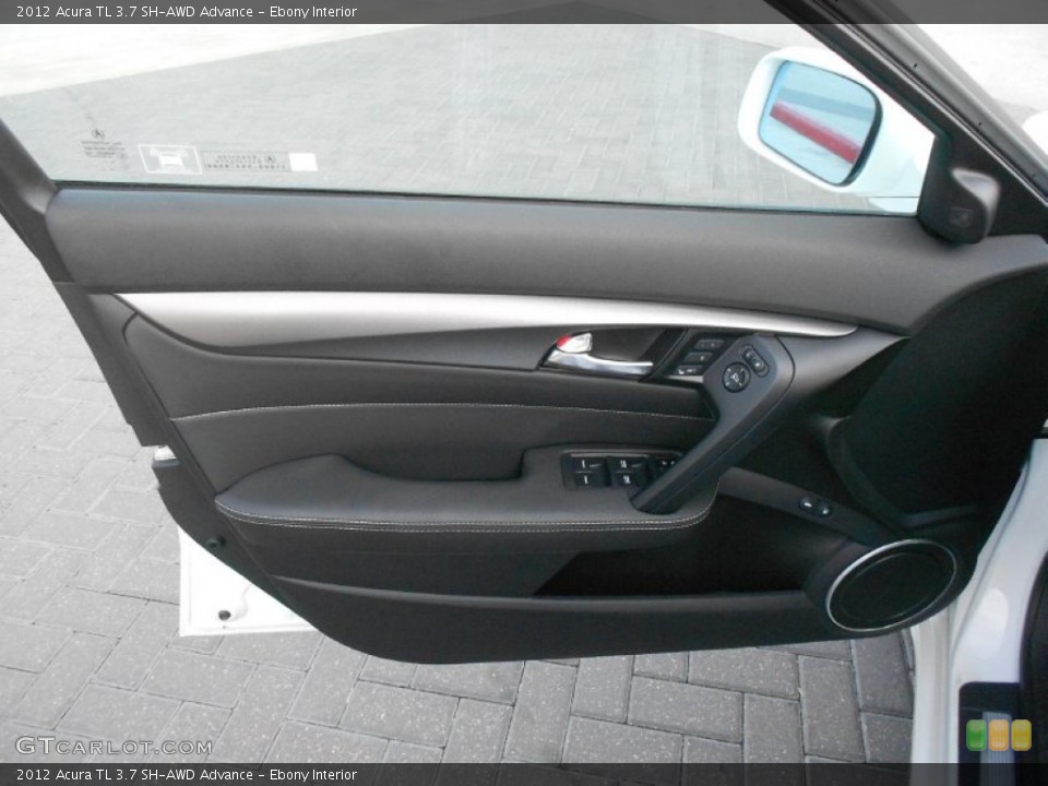 Ebony Interior Door Panel for the 2012 Acura TL 3.7 SH-AWD Advance #70118130
