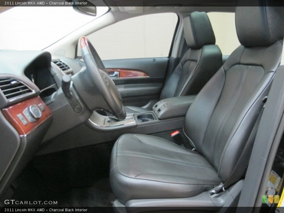 Charcoal Black 2011 Lincoln MKX Interiors