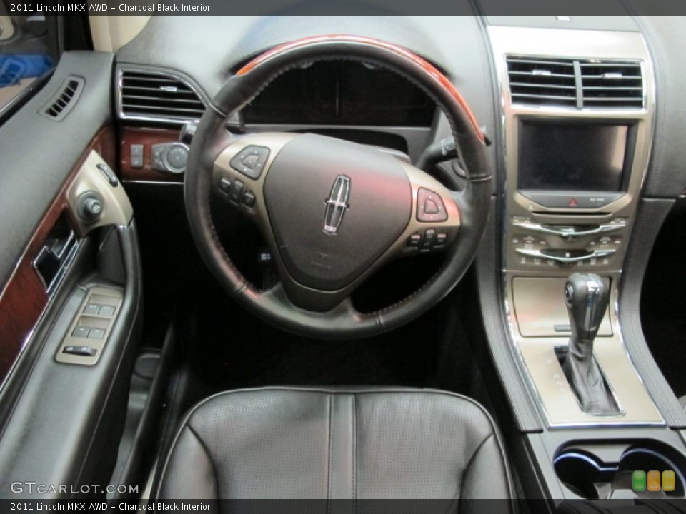 Charcoal Black Interior Dashboard for the 2011 Lincoln MKX AWD #70119201