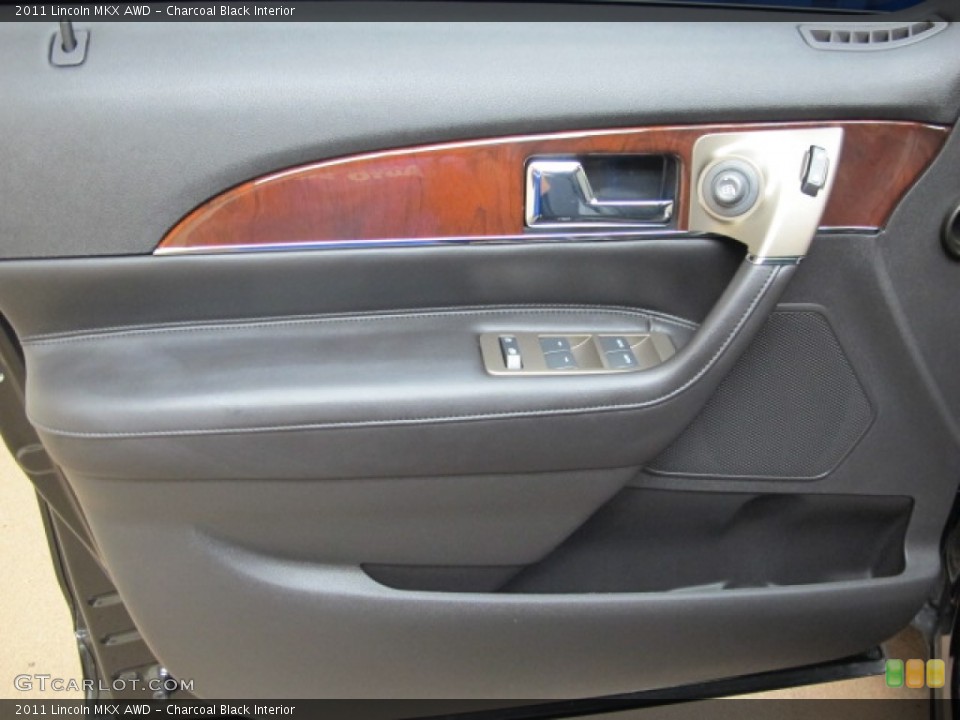 Charcoal Black Interior Door Panel for the 2011 Lincoln MKX AWD #70119558